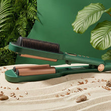 Cargar imagen en el visor de la galería, Cepillo plancha y ondulador 2 en 1