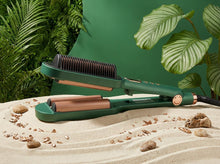 Cargar imagen en el visor de la galería, Cepillo plancha y ondulador 2 en 1
